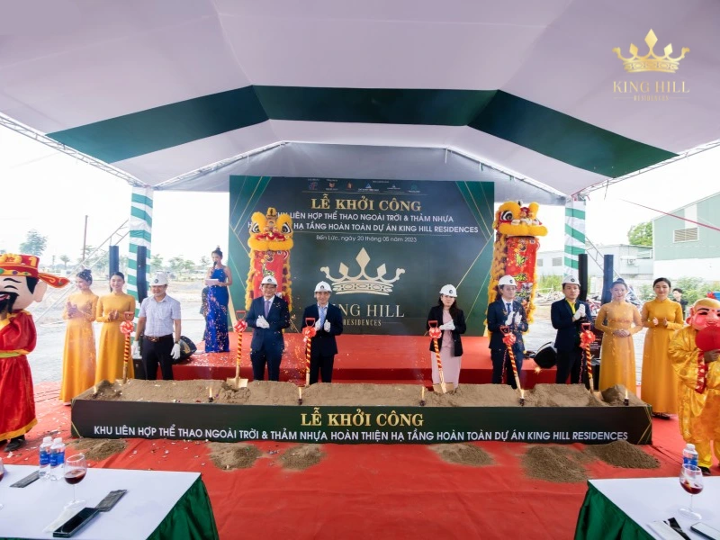 Lễ khởi công khu thể thao King Hill Residences ngoài trời